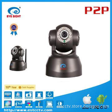 P2P PTZ WIFI IP Surveillance Camera with FTP, Email upload function